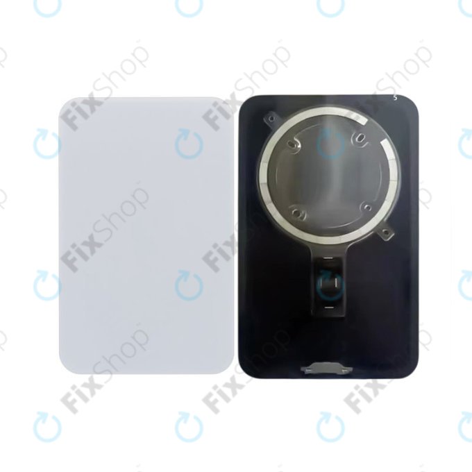 Verre du boîtier arrière MagSafe pour iPhone 17 Pro, Silver