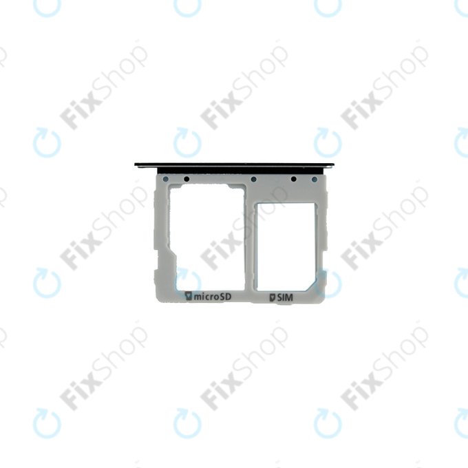 Samsung Galaxy Tab S3 T820, T825 - Plateau SIM + SD (Noir) - GH98-41378A Genuine Service Pack