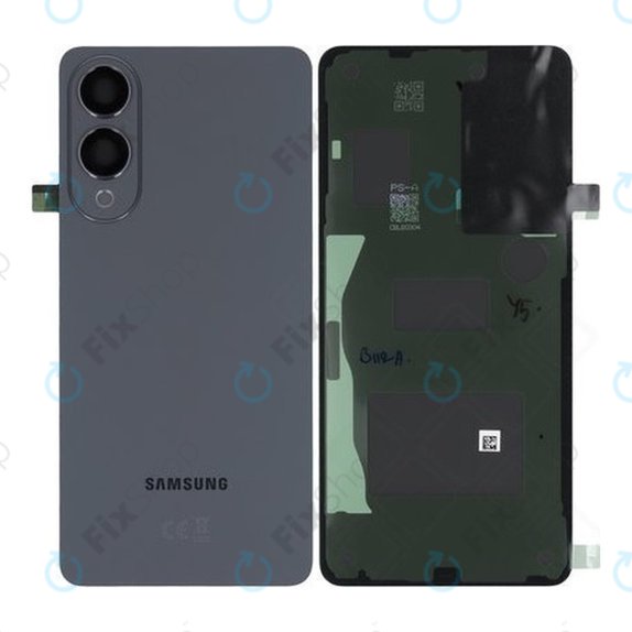 Samsung Galaxy S25 Edge - Cache batterie (Titanium Jetblack) - GH82-37202C Genuine Service Pack