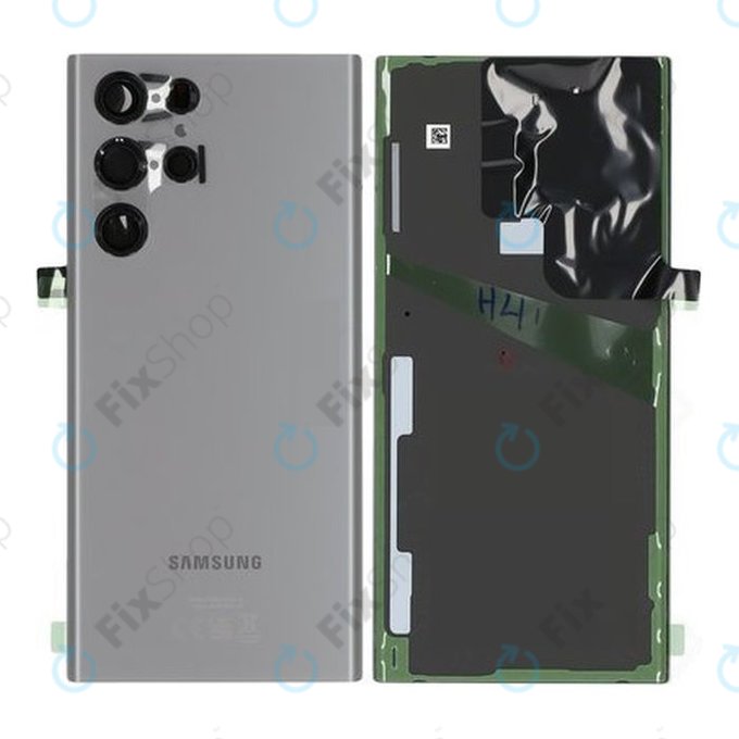 Samsung Galaxy S22 Ultra S908B - Cache batterie (Graphite) - GH82-27457E Genuine Service Pack