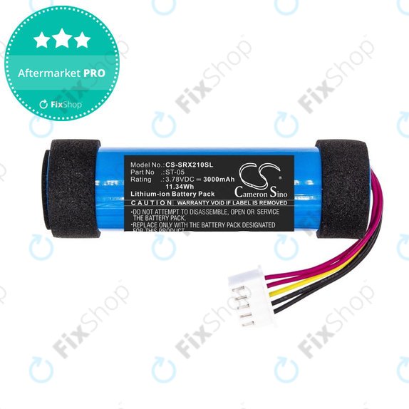 Batterie pour Sony SRS-XB21, 3000mAh, Li-Ion, 3.78V, ST-05, HQ