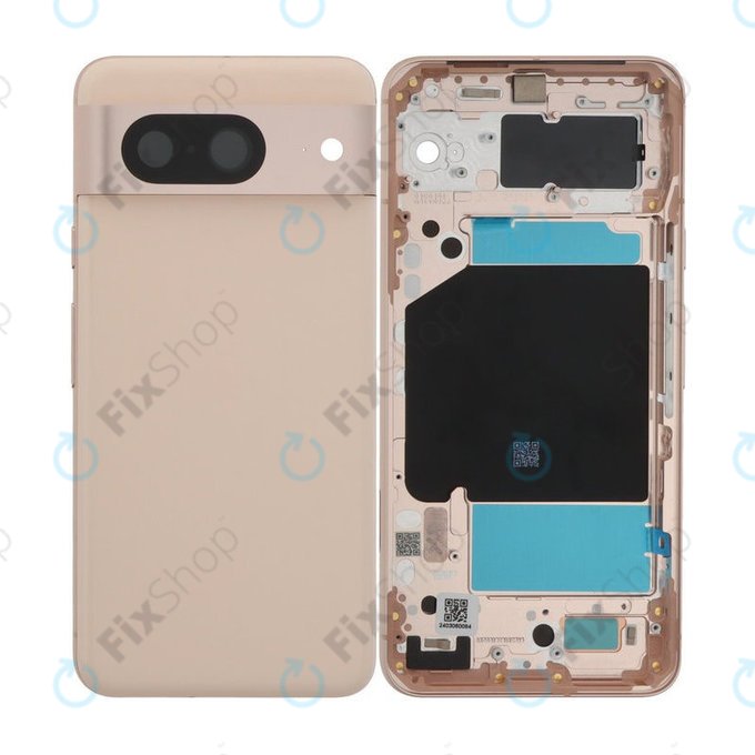 Google Pixel 8 - Cache batterie complet (Rose)