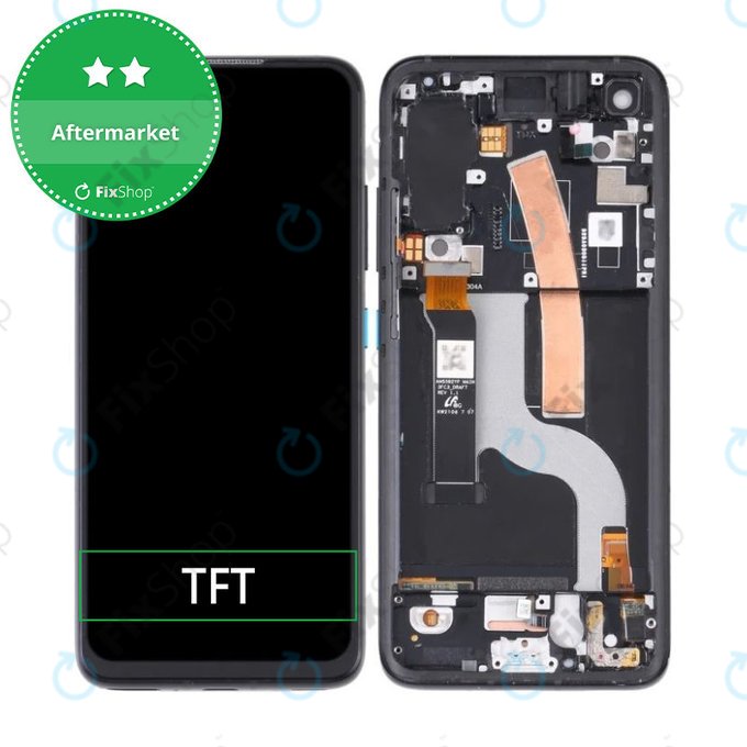 Asus ZenFone 8 ZS590KS - Ecran LCD + Ecran Tactile + Cadre (Noir Obsidienne) TFT