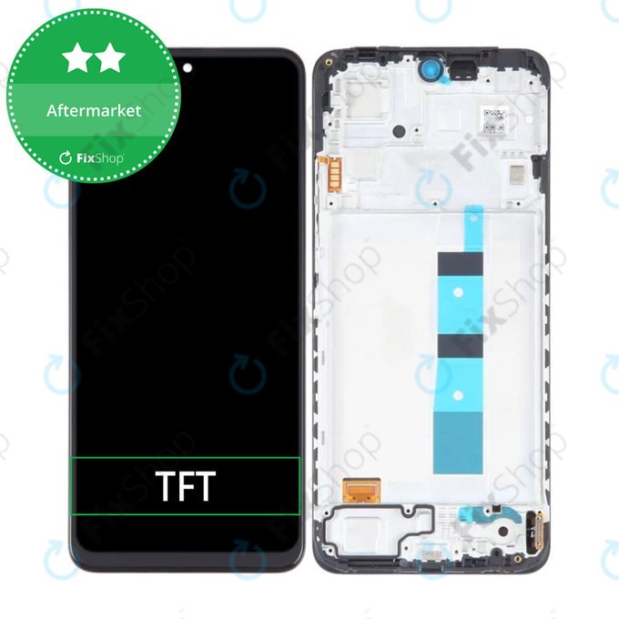 Xiaomi Redmi Note 12 - Écran LCD + Ecran Tactile + Cadre (Onyx Grey) TFT