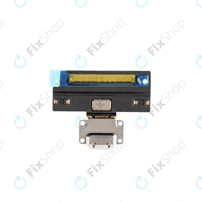 Apple iPad Pro 10.5 (2017) - Connecteur de charge + câble flexible (Blanc)