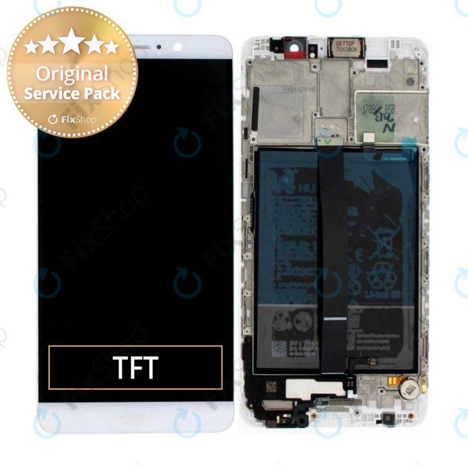 Huawei Mate 9 - Écran LCD + Ecran Tactile + Cadre + Batterie (Space Grey) - 02351BAS Genuine Service Pack