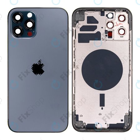 Apple iPhone 12 Pro Max - Boîtier arrière (Bleu)