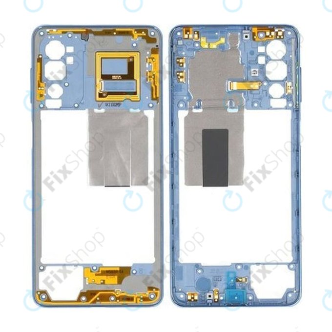 Samsung Galaxy M52 5G M526B - Cadre central (bleu clair) - GH98-46916B Genuine Service Pack