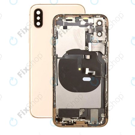 Apple iPhone XS - Petites pièces du boîtier arrière (Or)