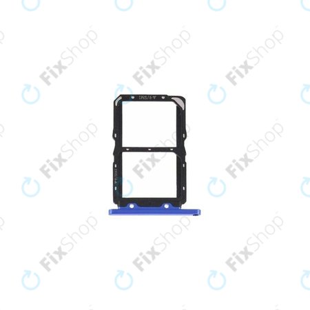 Huawei Nova 5T Yale-L61A - Tiroir SIM (Bleu) - 51661MKM