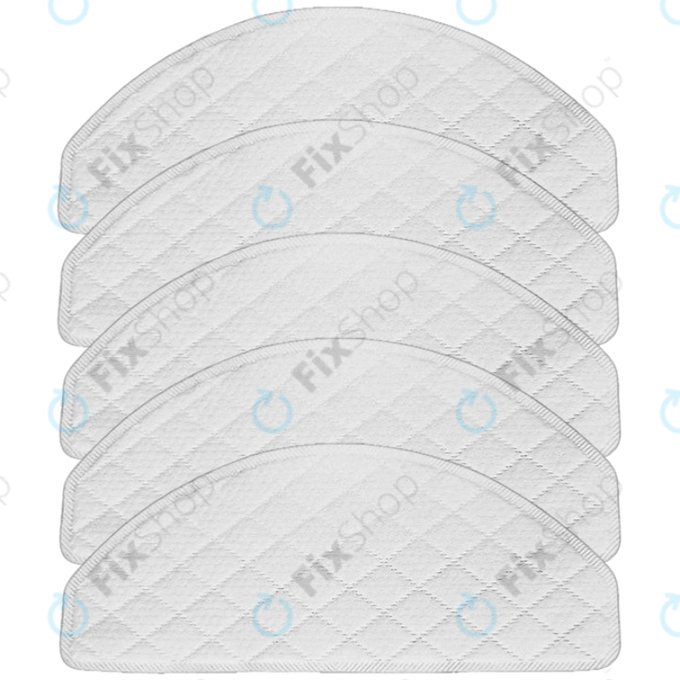 Chiffon de vadrouille, 5 pièces, Jetable pour Ecovacs Deebot N8-series, T-series, X1 Plus