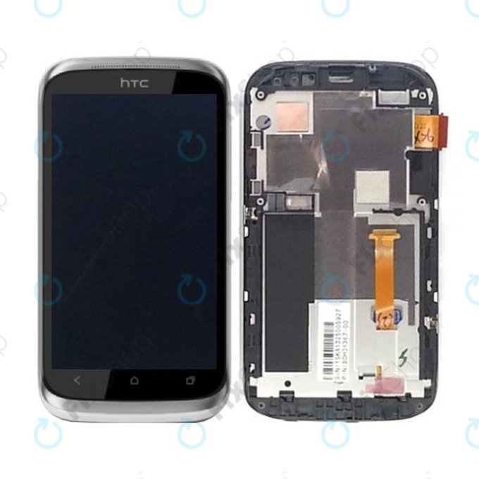 HTC Desire X - Écran LCD + Écran Tactile + Cadre (Argent)