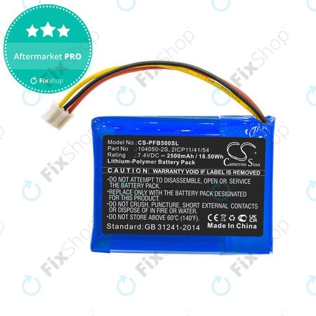 Batterie pour Philips Fidelio B5/12, Fidelio HTL9100, Fidelio HTL9300, 2500mAh, Li-Pol, 7.4V, 104050-2S, HQ