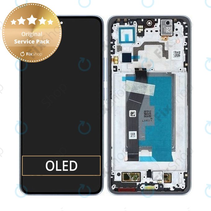 Xiaomi 14T - Écran LCD + Ecran Tactile + Cadre (Titan Blue) - 5600050N12A00 Genuine Service Pack