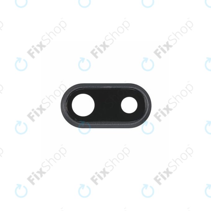 Apple iPhone 8 Plus - Objectif de caméra arrière + cadre (gris sidéral)