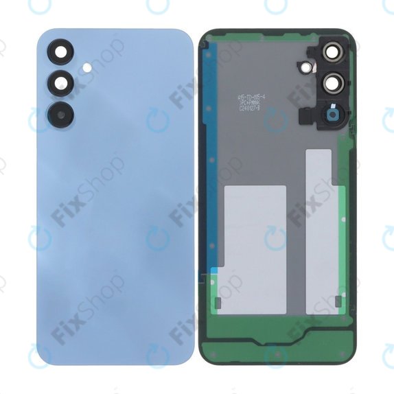 Samsung Galaxy A15, A15 5G A156B - Cache batterie complet (Magical Blue)