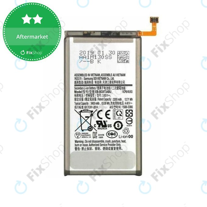 Samsung Galaxy S10 G973F - Batterie EB-BG973ABU