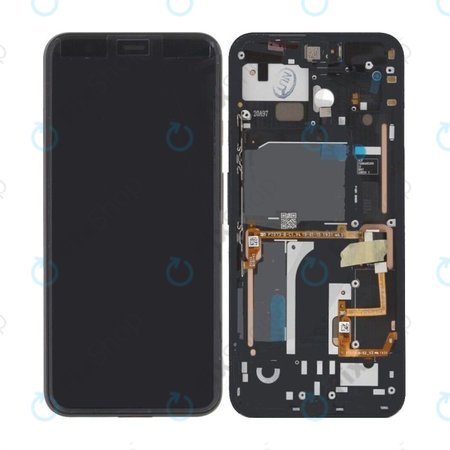 Google Pixel 4 - Écran LCD + Vitre Tactile + Cadre (Oh So Orange) - 20GF2WW0015 Genuine Service Pack