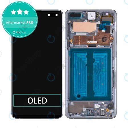 Samsung Galaxy S10 5G G977B - Écran LCD + Écran tactile + Cadre (Noir) OLED