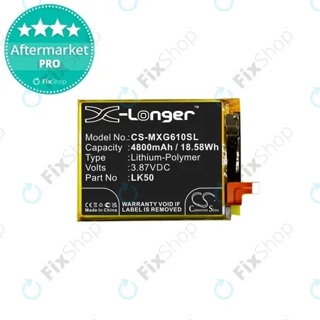 Motorola Moto G60s XT2133 - Batterie LK50 4800mAh HQ