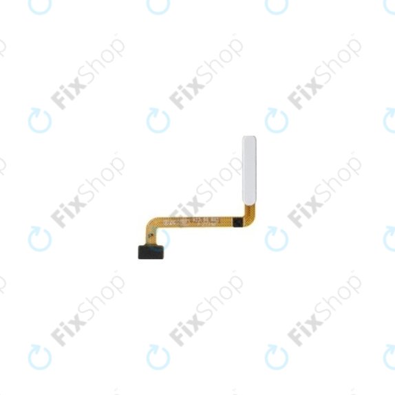 Samsung Galaxy A23 A236B - Capteur d'empreintes digitales + câble flexible (blanc génial) - GH96-15397B Genuine Service Pack