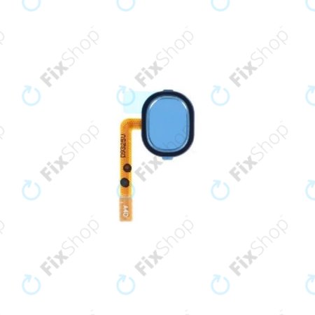 Samsung Galaxy A40 A405F - Bouton Home + Câble Flex (Bleu) - GH96-12484C Genuine Service Pack