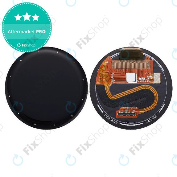 Écran OLED + vitre tactile + châssis (Black) pour Garmin Venu 1st Gen