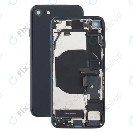 Apple iPhone SE (3rd Gen 2022) - Boîtier arrière (Midnight)