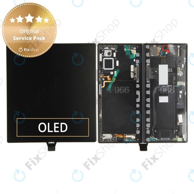Samsung Galaxy Z Fold 7 F966B - Ecran LCD + Ecran Tactile + Cadre (Jetblack) - GH82-37548C Genuine Service Pack