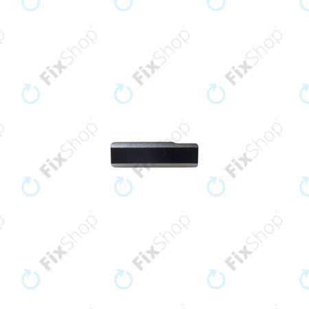 Sony Xperia Z1 L39H - Cache connecteur de charge en plastique (Black) - 1272-0117 Genuine Service Pack