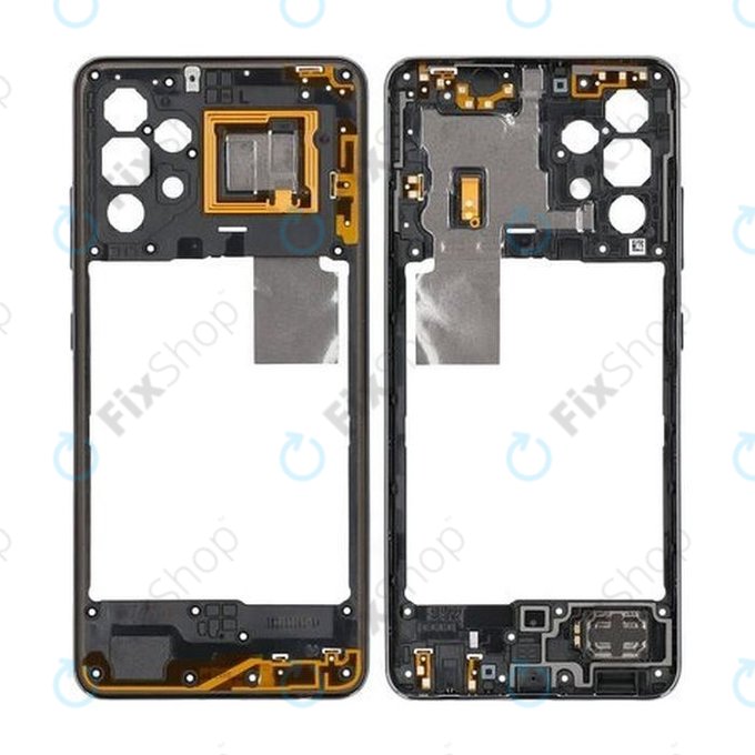 Samsung Galaxy A32 4G A325F - Cadre central (noir génial) - GH97-26181A Genuine Service Pack