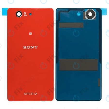 Sony Xperia Z3 Compact D5803 - Cache batterie avec antenne NFC (Orange)