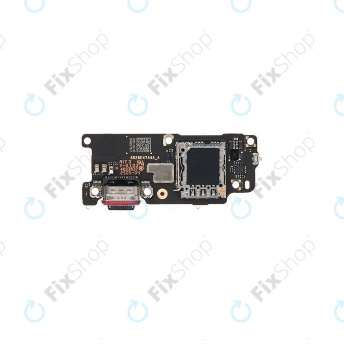 Motorola Razr 60 Ultra - Carte PCB du connecteur de charge - 5P68C29822 Genuine Service Pack