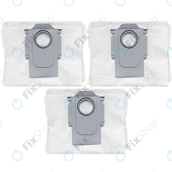 Sac à poussière, 3 pièces pour Xiaomi Roborock S7-series, S8-series, Q5-series, Q7-series, Q8 Max+