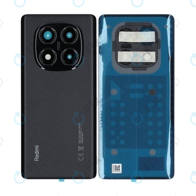 Xiaomi Redmi Note 14 Pro 4G 24116RACCG - Cache batterie (Midnight Black) - 560008000O600 Genuine Service Pack