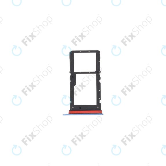 Slot Dual SIM pour Honor X6 VNE-LX1 VNE-LX2 (Blue)