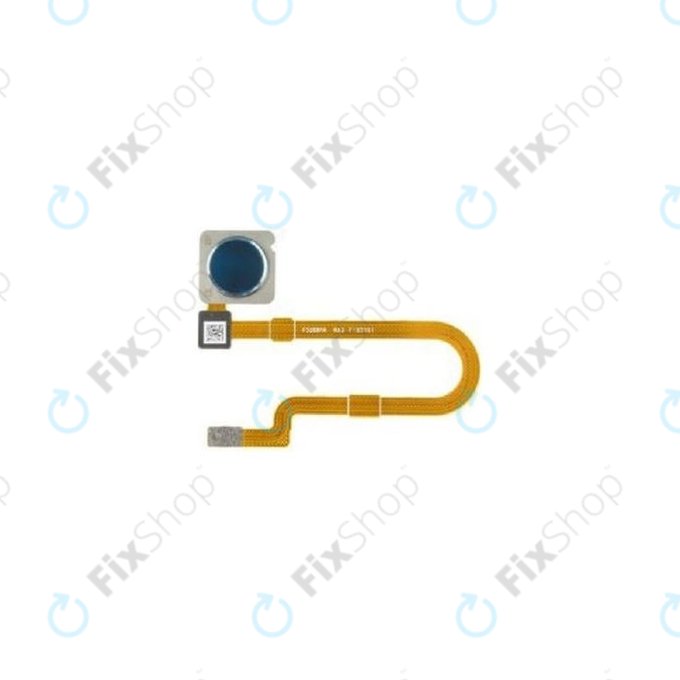 Xiaomi Mi 8 Lite - Capteur d'empreintes digitales + Câble flexible (Aurora Blue)