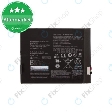 Lenovo TAB 2 A10-70 - Batterie L11C2P32, 6340mAh