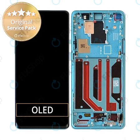 OnePlus 8 Pro - Écran LCD + Écran Tactile + Cadre (Vert Glacial) - 1091100168 Genuine Service Pack