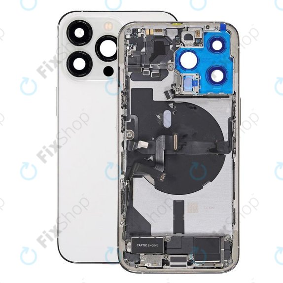 Apple iPhone 13 Pro - Petites pièces du boîtier arrière (argent)