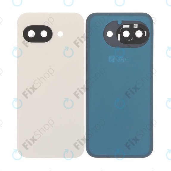 Google Pixel 9a - Cache batterie complet (Porcelain)