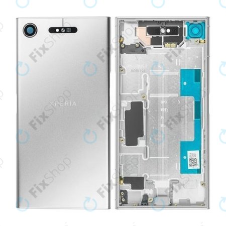 Sony Xperia XZ1 G8341 - Cache batterie (Argent) - 1310-1048 Genuine Service Pack
