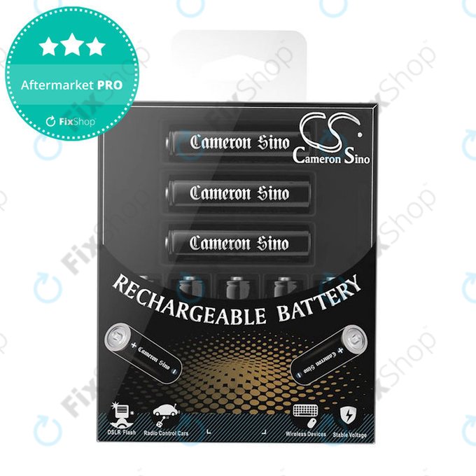 Batterie rechargeable, CameronSino AA, 8 pcs, 2200mAh, Ni-MH, 1.2V, –, HQ