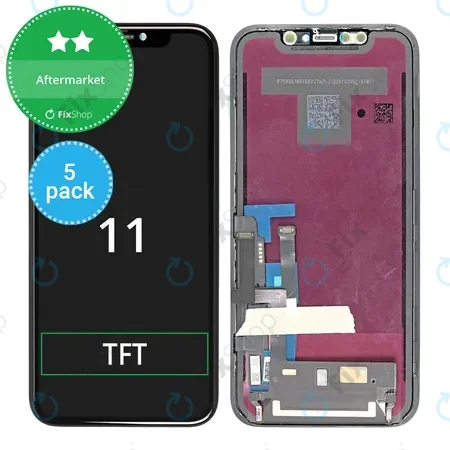 Apple iPhone 11 - Écran LCD + Écran tactile + Cadre TFT (5 Pack)