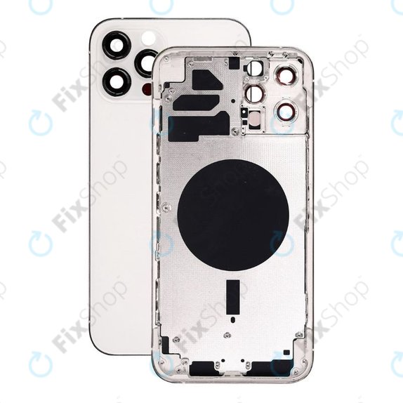 Apple iPhone 12 Pro Max - Boîtier arrière (Argent)