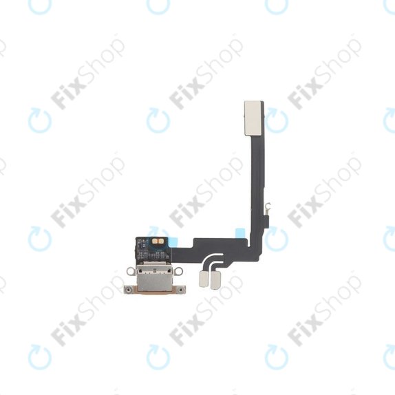 Apple iPhone 16 Pro - Connecteur de charge + Câble flexible (Desert Titanium)