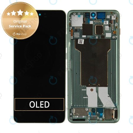 Écran pour Motorola Edge 70, tactile avec cadre, Lily Pad, 5D68C31542, Genuine Service Pack