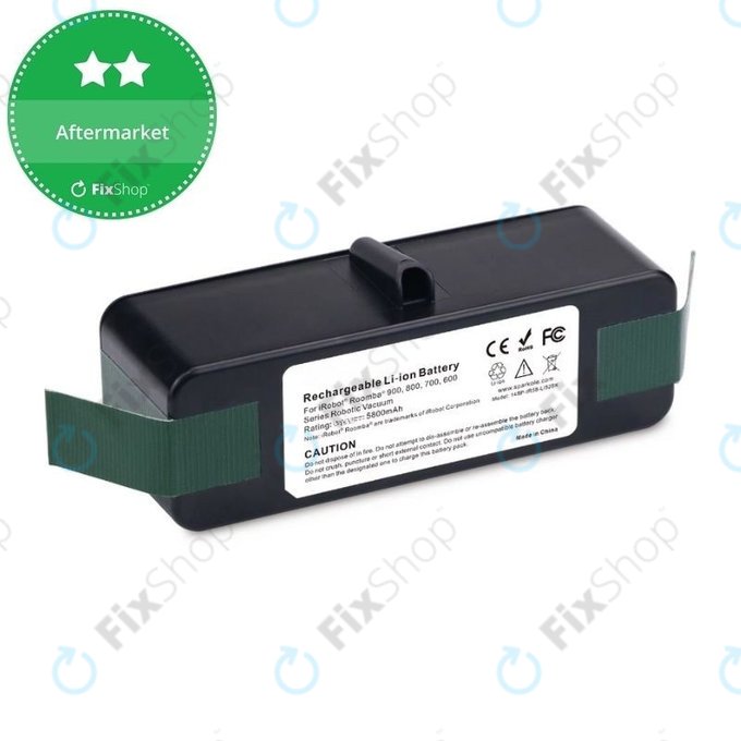 iRobot Roomba 600, 800, 900-series - Batterie 4502233, 4374392, 2130LI Li-Ion 14.8V 5800mAh
