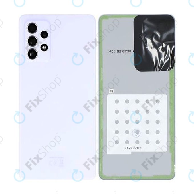 Samsung Galaxy A72 A725F, A726B - Cache batterie (Violet génial) - GH82-25449C, GH82-25448C Genuine Service Pack