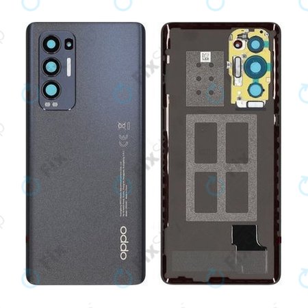 Oppo Find X3 Neo - Cache batterie (Noir Starling) - 4906034 Pack de service d'origine